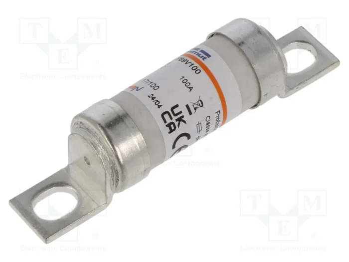 MERSEN Fusible de cartucho 100A 690VAC 17x49mm aR MERSEN Fusible de cartucho 100A 690VAC 17x49mm aR