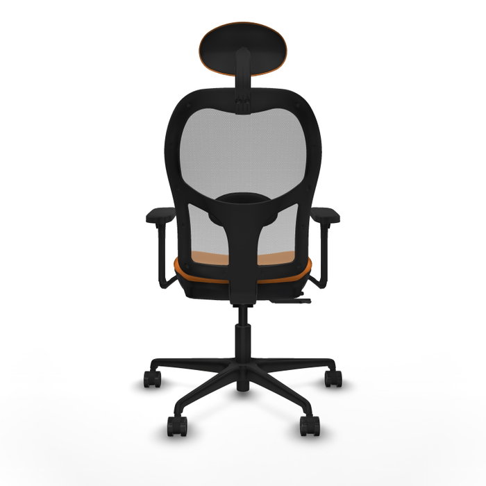 PIQUERAS Y CRESPO Silla de oficina Jorquera Naranja y Gris PIQUERAS Y CRESPO Silla de oficina Jorquera Naranja y Gris