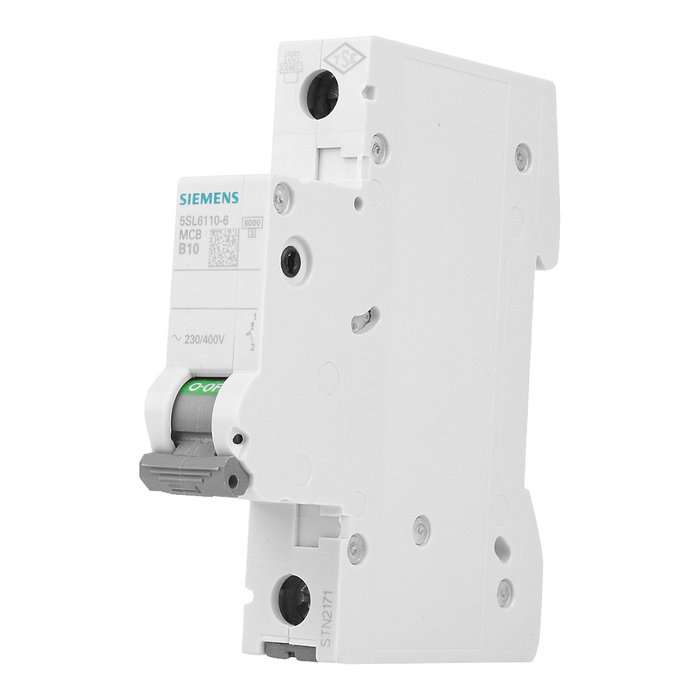 Siemens 5SL6110-6 Interruptor Automático 10A 1P 6kA