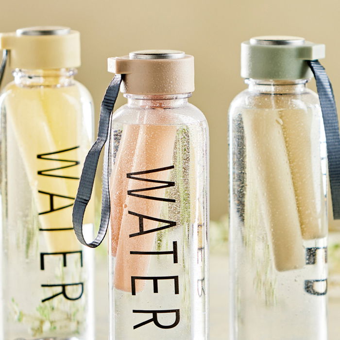 Day Juego de 6 Cubitos Alargados para Bebidas de Colores Natural, Musgo y Arena 12cm