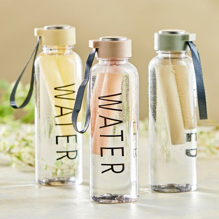 Day Juego de 6 Cubitos Alargados para Bebidas de Colores Natural, Musgo y Arena 12cm