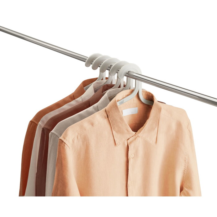 Joseph Joseph Set de 5 Perchas Orderly Antienredos Ecru