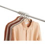 Joseph Joseph Set de 5 Perchas Orderly Antienredos Ecru