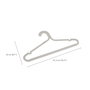 Joseph Joseph Set de 5 Perchas Orderly Antienredos Ecru