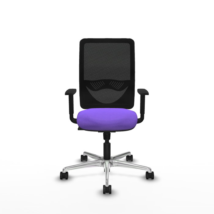PIQUERAS Y CRESPO Silla de oficina Zulema con mecanismo Sincro, Lila y Negro PIQUERAS Y CRESPO Silla de oficina Zulema con mecanismo Sincro, Lila y Negro