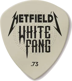 DUNLOP Pack de 24 Púas White Fang Custom Flow® 0,73 mm