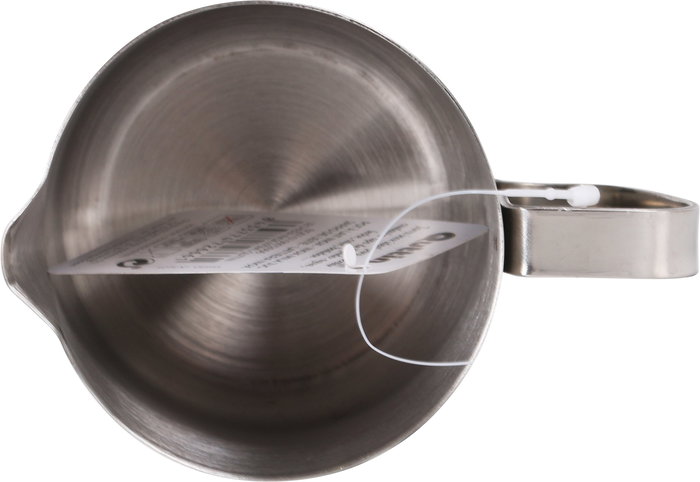 My Bar - Lechera de acero inoxidable 475 ml, para bar, dimensiones: 8.6 cm (ancho) x 9.5 cm (alto) x 12 cm (largo), 2.3 kg (12 Unidades)