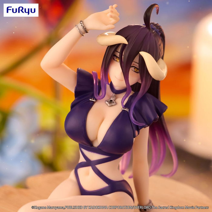 Overlord Estatua PVC Noodle Stopper Albedo Swimsuit Dark Purple Color Ver. 16 cm Overlord Estatua PVC Noodle Stopper Albedo Swimsuit Dark Purple Color Ver. 16 cm
