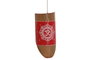 DKD Home Decor Avisador de Puerta de Bambú Chakras Multicolor