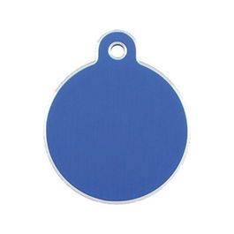 Placa identificativa para collar Imarc Circle Azul