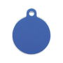Placa identificativa para collar Imarc Circle Azul