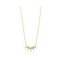 Ania Haie Collar Glow Getter en Plata de Ley Dorado 40cm