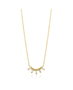 Ania Haie Collar Glow Getter en Plata de Ley Dorado 40cm