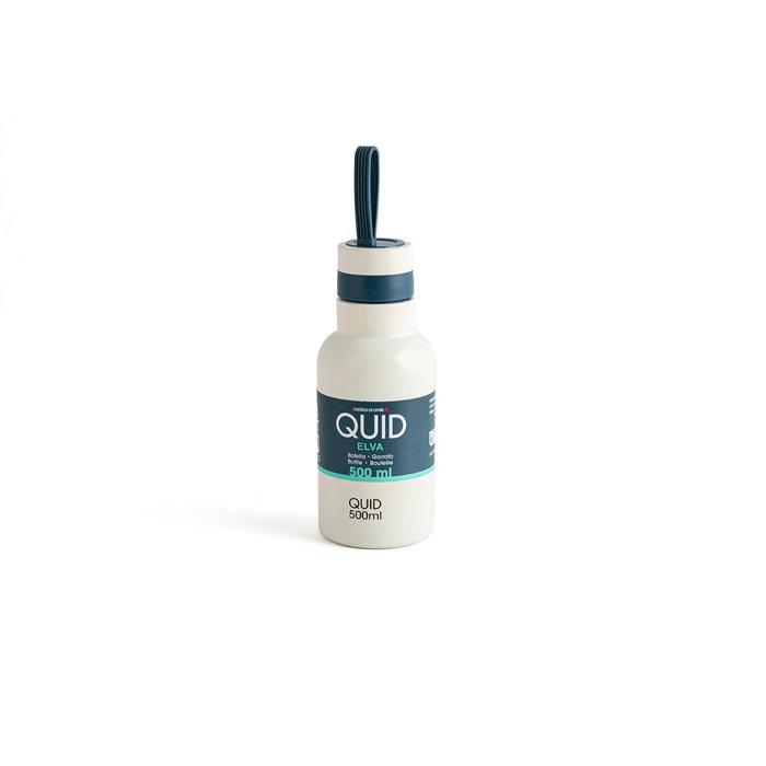 Quid Botella de Acero Inoxidable ELVA QD 500ml Amarillo