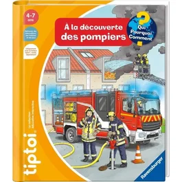 Ravensburger 13099015 Libro Interactivo Descubriendo a los Bomberos 4 años
