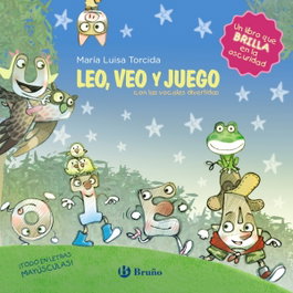 BRUÑO, LEO, VEO Y JUEGO CON LAS VOCALES DIVERTIDAS, VV.AA. - VV.AA.