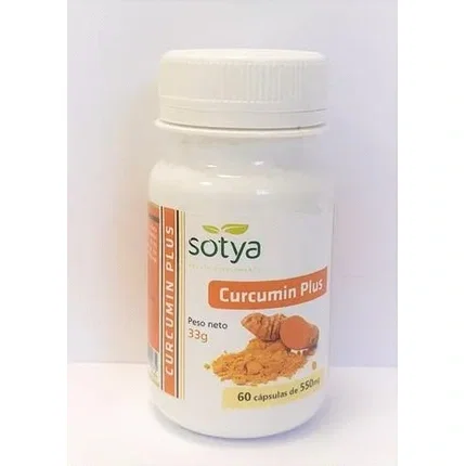 SOTYA Curcumin Plus 60 Cápsulas 550mg Cúrcuma y Pimienta SOTYA Curcumin Plus 60 Cápsulas 550mg Cúrcuma y Pimienta