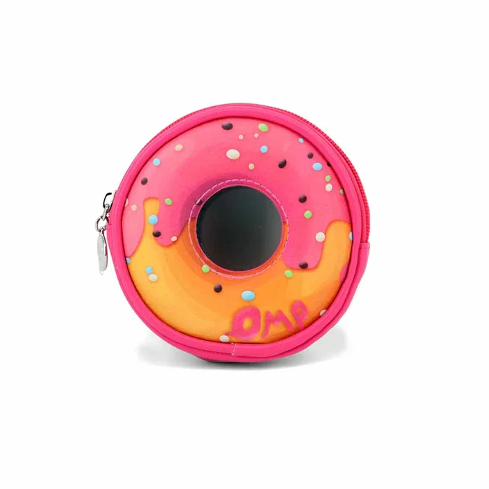 Oh My Pop Monedero Redondo Pinknut Rosa 12x12x2 cm