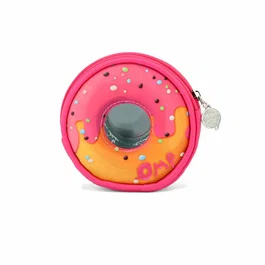 Oh My Pop Monedero Redondo Pinknut Rosa 12x12x2 cm