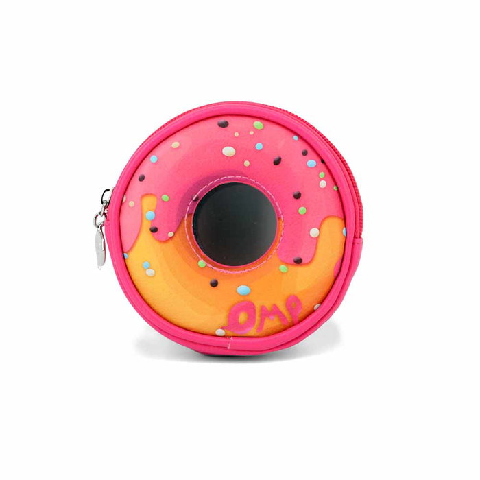 Oh My Pop Monedero Redondo Pinknut Rosa 12x12x2 cm