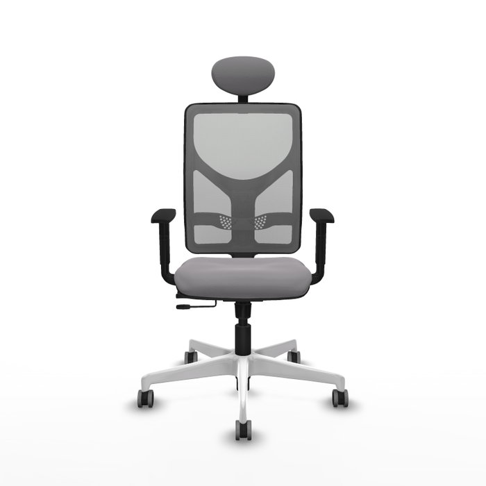 PIQUERAS Y CRESPO Silla de oficina Motilla Gris con Mecanismo Sincro/Traslack PIQUERAS Y CRESPO Silla de oficina Motilla Gris con Mecanismo Sincro/Traslack