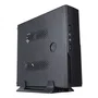 Unykach Caja PC Mini-ITX UK-1003 Negra con Fuente de Alimentación 120W Incluida, 2 Puertos USB 3.0 Frontales, Soporte VESA, Compacta 2L para Disco 2.5", Diseño Horizontal o Vertical