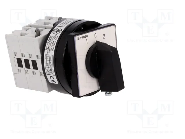 LOVATO ELECTRIC Interruptor Reversible 16A 1-0-2