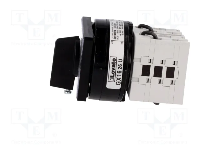 LOVATO ELECTRIC Interruptor Reversible 16A 1-0-2