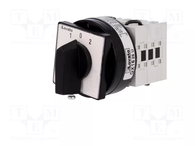 LOVATO ELECTRIC Interruptor Reversible 16A 1-0-2