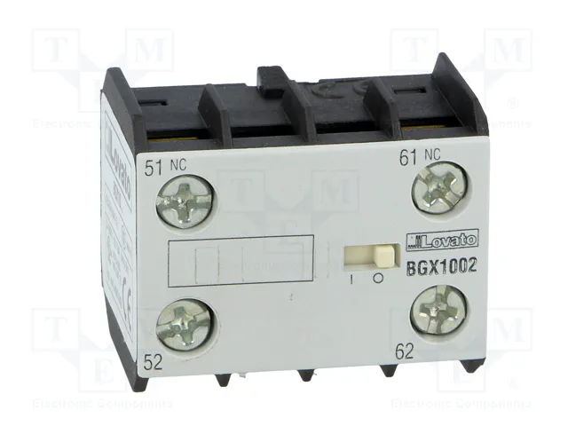 LOVATO ELECTRIC Contactores auxiliares BG NC x2
