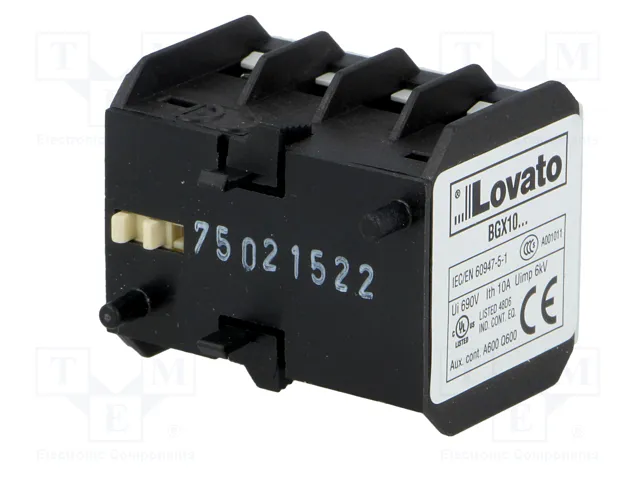 LOVATO ELECTRIC Contactores auxiliares BG NC x2