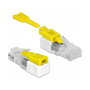 DeLOCK 85334 Bloqueador de Puertos RJ45 Blanco, Amarillo