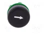SCHNEIDER ELECTRIC Interruptor de presión Harmony XB5 negro 22mm