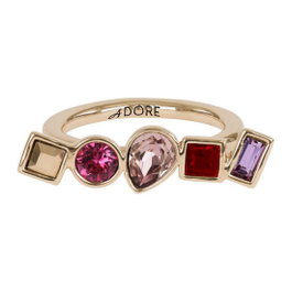 Adore Anillo Brilliance Rose Gold con Cristales Swarovski T-55