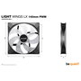 Be Quiet! LIGHT WINGS LX 140mm PWM Negro