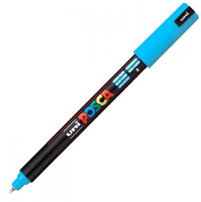 Uni ball POSCA PC-1MR Marcador No Permanente Punta Extrafina 0.7 mm Azul Claro Uni ball POSCA PC-1MR Marcador No Permanente Punta Extrafina 0.7 mm Azul Claro