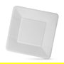 Algon Set-100 Plato Carton Cuadrado L/Soja 18 cm (10 Unidades)