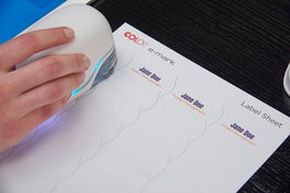 Etiquetas Sello Colop Electronico E-Mark (10 A4 De 30 Etiquetas C/Uno)