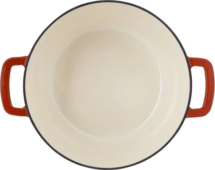 Cosy & Trendy Cacerola con tapa COS5401110056881 Hierro fundido esmaltado Ø28 cm 6,15 L Apta para todo tipo de cocinas Inducción Resistente al óxido