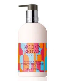 Molton Brown Patchouli & Saffron Loción corporal nutritiva 300 ml