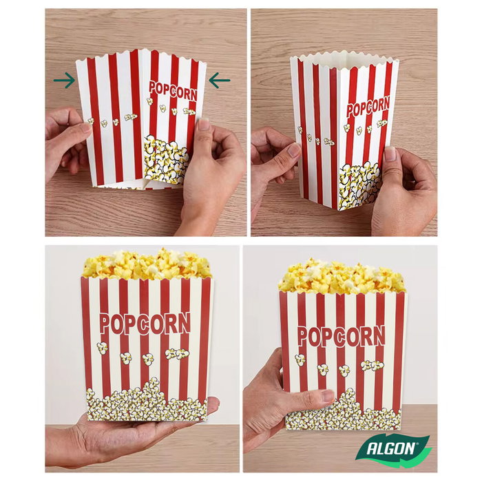 Recipiente para servir las palomitas Inde Popcorn (4 Piezas) (24 Unidades) Recipiente para servir las palomitas Inde Popcorn (4 Piezas) (24 Unidades)