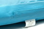 Gloria Colchón Conil Rectangular Azul 104x65 cm, Impermeable, Desenfundable, Lavable, Base Antideslizante, Relleno Silicona Reciclada