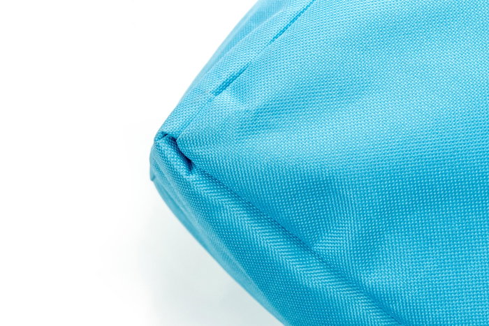 Gloria Colchón Conil Rectangular Azul 104x65 cm, Impermeable, Desenfundable, Lavable, Base Antideslizante, Relleno Silicona Reciclada