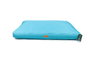 Gloria Colchón Conil Rectangular Azul 104x65 cm, Impermeable, Desenfundable, Lavable, Base Antideslizante, Relleno Silicona Reciclada