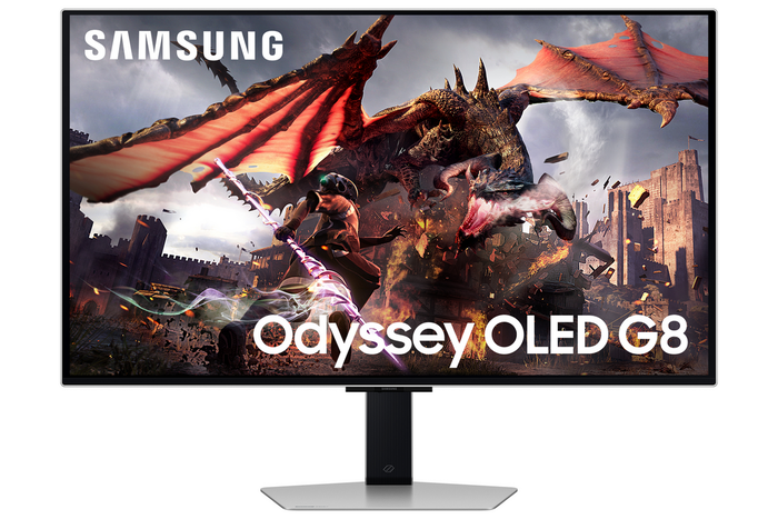 Samsung Odyssey OLED G8 G80SD 32 pulg. 4K 240Hz OLED Plata