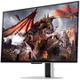Samsung S32DG800SU Monitor Gaming Odyssey OLED G8 de 32 Pulgadas, 4K UHD, 240 Hz, 0.03ms, AMD FreeSync Premium Pro, Gaming Hub, Smart TV, Altavoces, Regulable en Altura, Plata