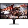 Samsung S32DG800SU Monitor Gaming Odyssey OLED G8 de 32 Pulgadas, 4K UHD, 240 Hz, 0.03ms, AMD FreeSync Premium Pro, Gaming Hub, Smart TV, Altavoces, Regulable en Altura, Plata