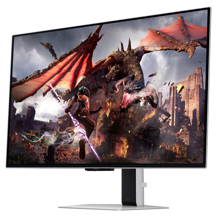 SAMSUNG Odyssey OLED G8 S32DG800SU - Monitor Gaming 32" (80 cm) 4K UHD OLED, 240Hz, 0.03ms, NVIDIA G-SYNC Compatible, AMD FreeSync Premium Pro, HDR10+, Altavoces, HDMI 2.1