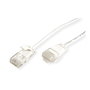 ROLINE GREEN Cable de Red UTP Cat6a (Class EA) 3 m Blanco, Slim, LSOH, Ref. 21.44.0983