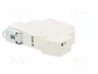 HAGER Interruptor de botón gris 230VAC 16A para raíl DIN